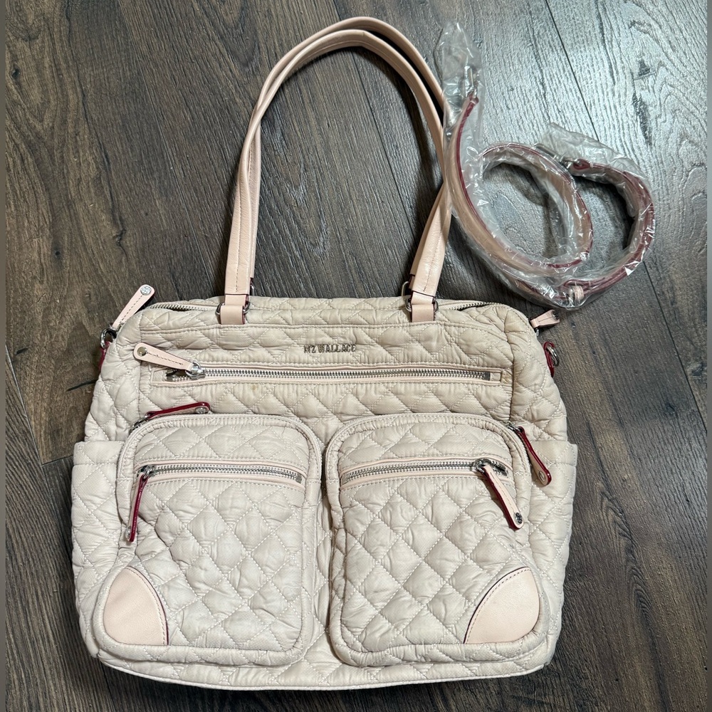 MZ Wallace Mushroom Crosby Travel bag